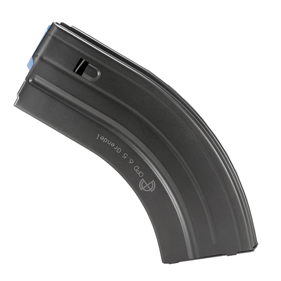 DURAMAG SS AR MAG 6.5GR BLK BLUE FOLLOWER 20RD - Magazines